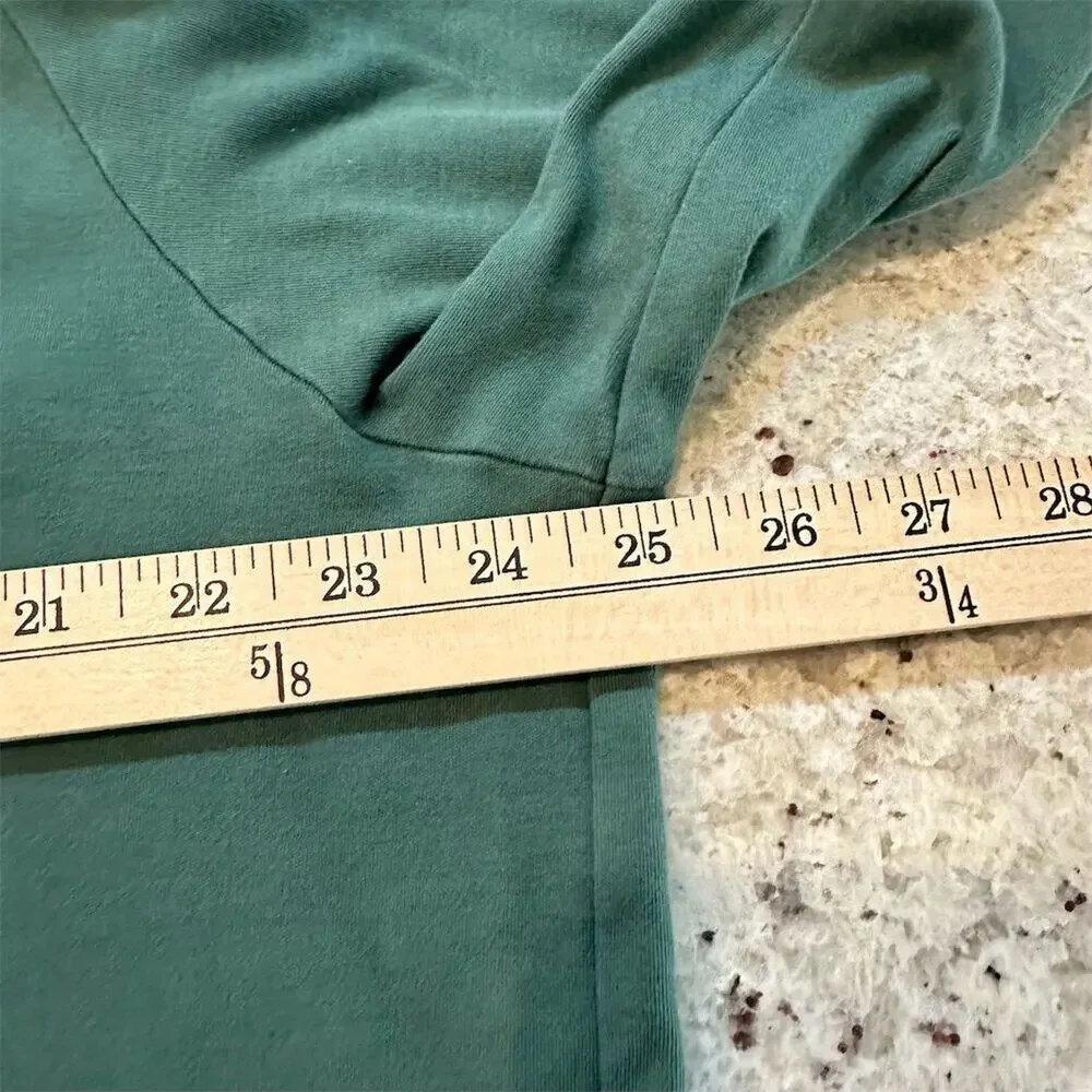 Cezani Men's 2XL Moss Green‎ 1/4 Zip Supima Cotton long sleeve henley 1/4 zip - Picture 8 of 11